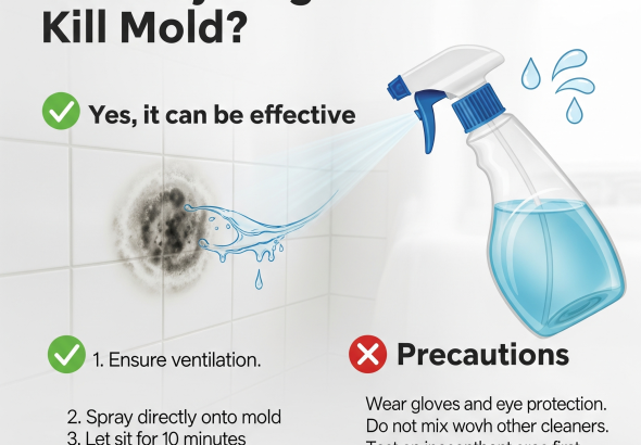 Does Hydrogen Peroxide Kill Mold?